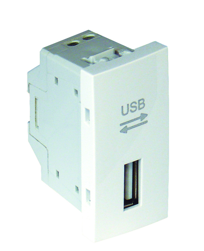 Toma USB - 1 Módulo